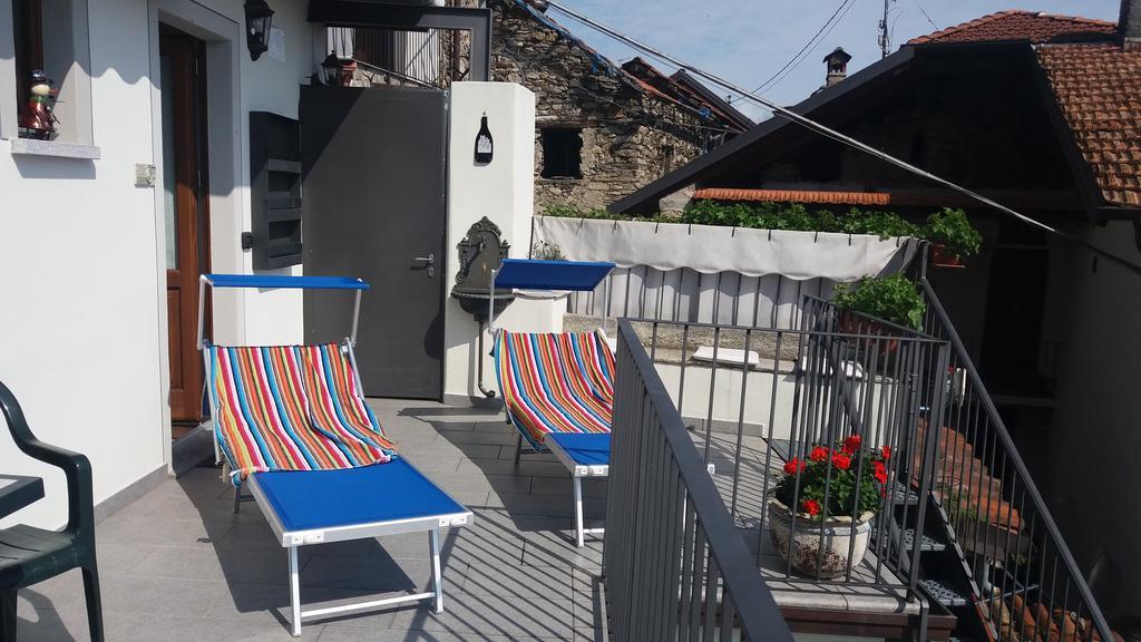 Casale Fe-Wo - Appartamenti Con Vista Lago Cannero Riviera Eksteriør bilde