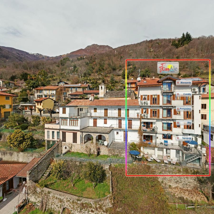 Casale Fe-Wo - Appartamenti Con Vista Lago Cannero Riviera Eksteriør bilde