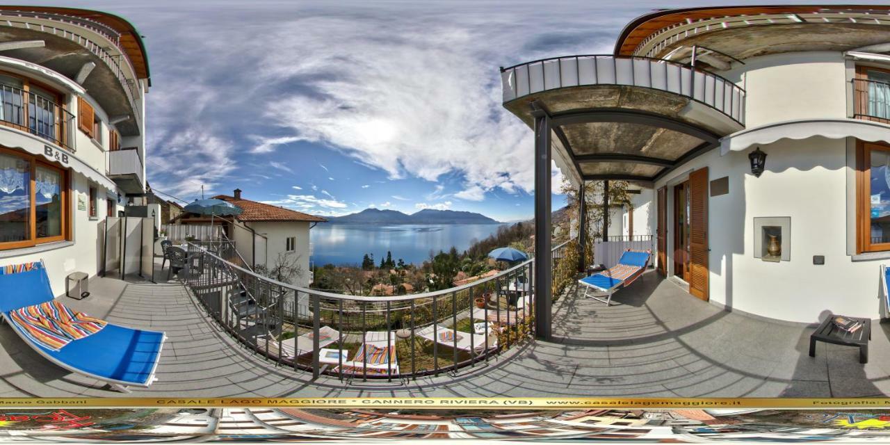 Casale Fe-Wo - Appartamenti Con Vista Lago Cannero Riviera Eksteriør bilde
