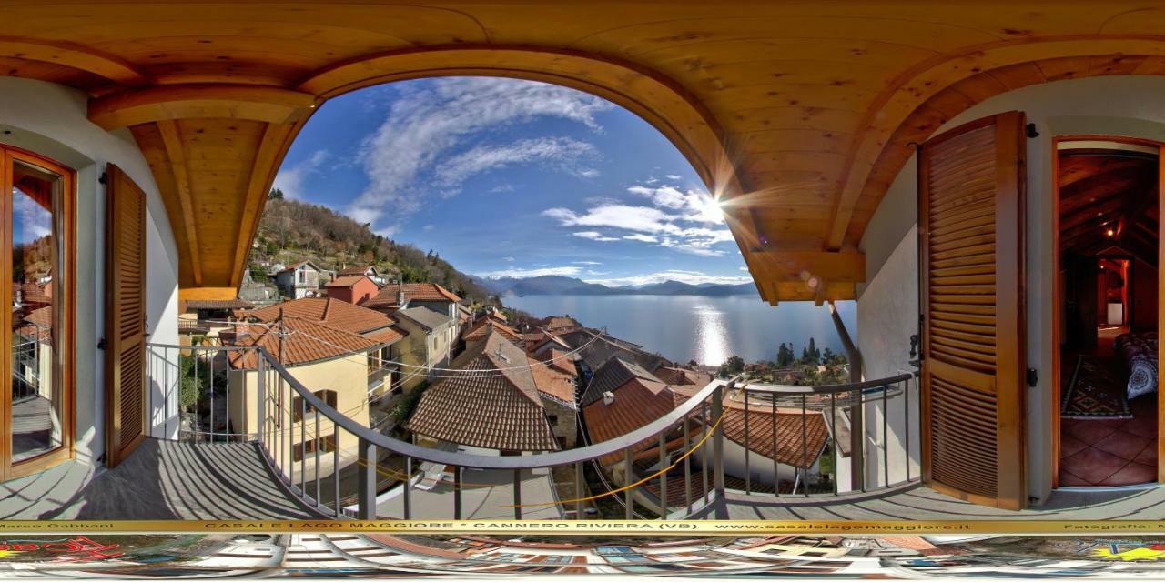 Casale Fe-Wo - Appartamenti Con Vista Lago Cannero Riviera Eksteriør bilde